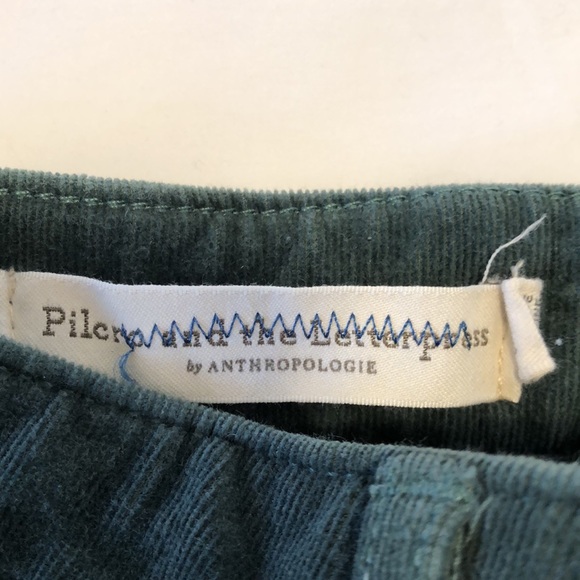 Pilcro and the Letterpress Corduroy High-Rise Skinny Ankle Pants Size 26 - Picture 3 of 8